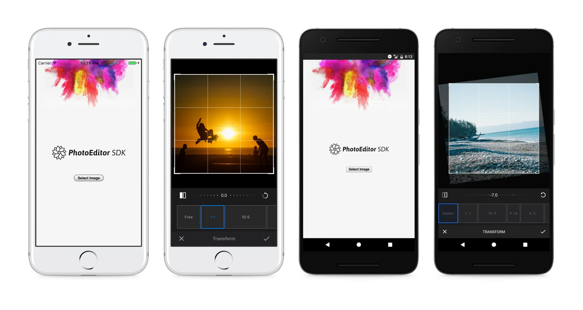 PhotoEditor SDK + Cordova & Ionic