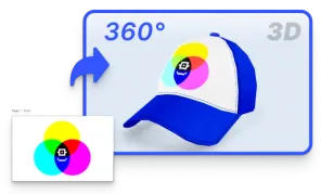 Preview of 3D Mockup Editor demo