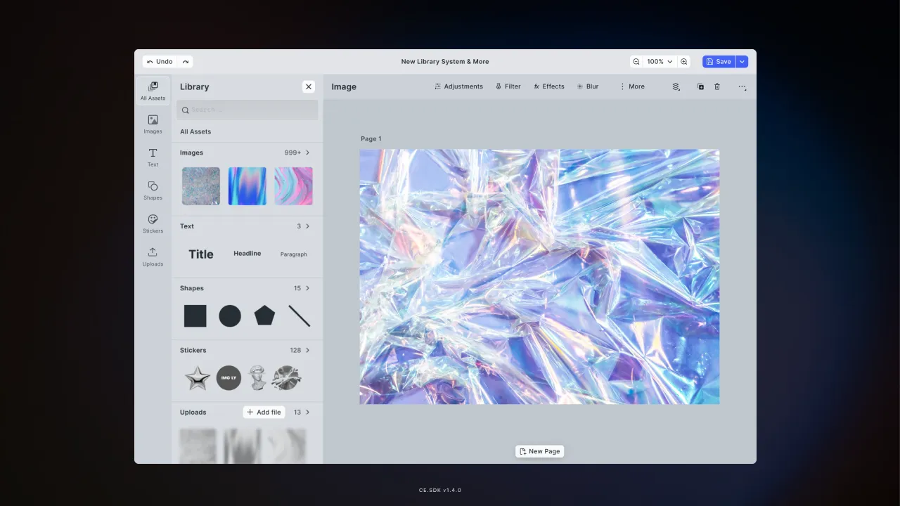 CE.SDK v1.4.0 Release