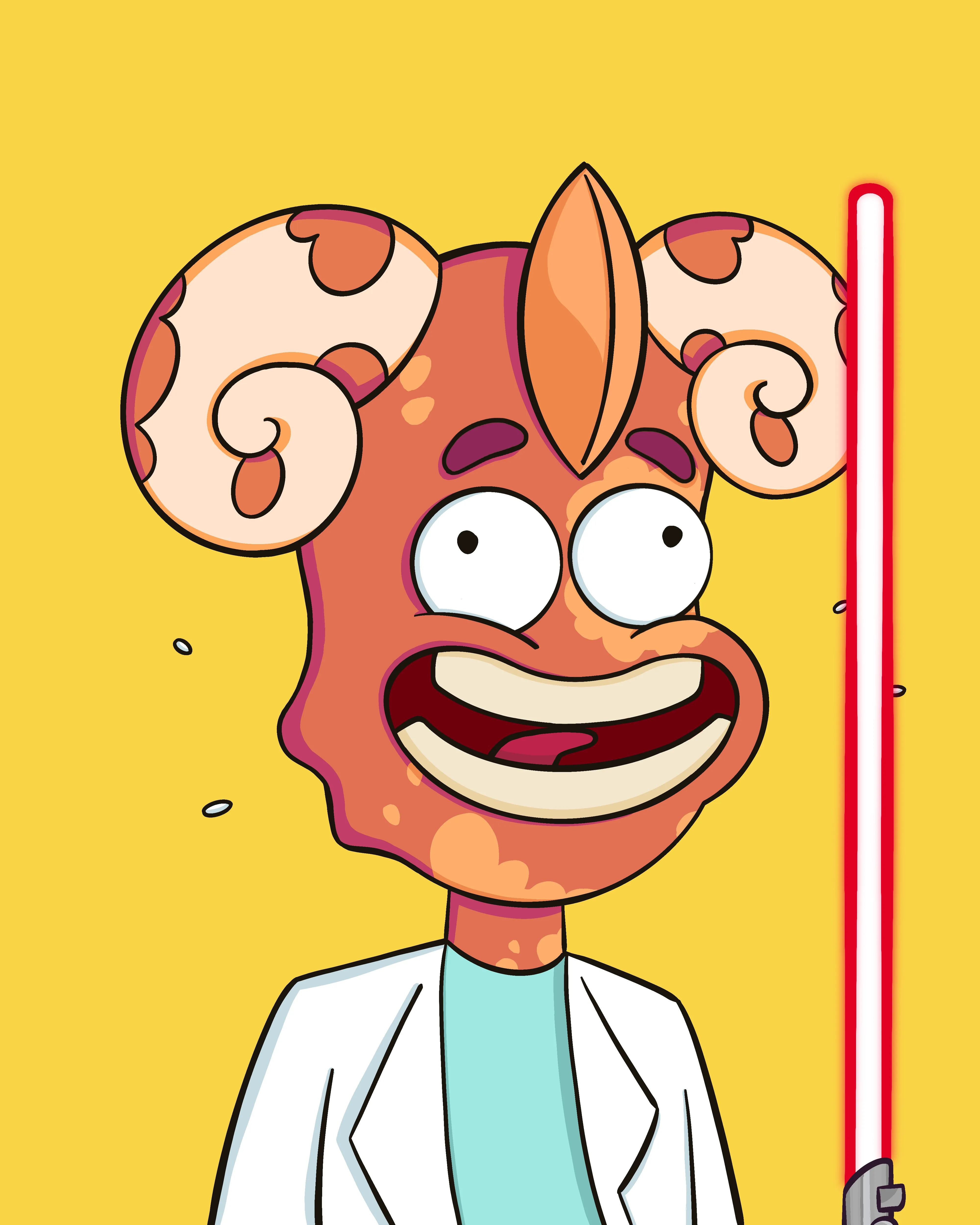 Merge components for a new variation. I have used Background, Character, Horns, Emotion, and Accessories.