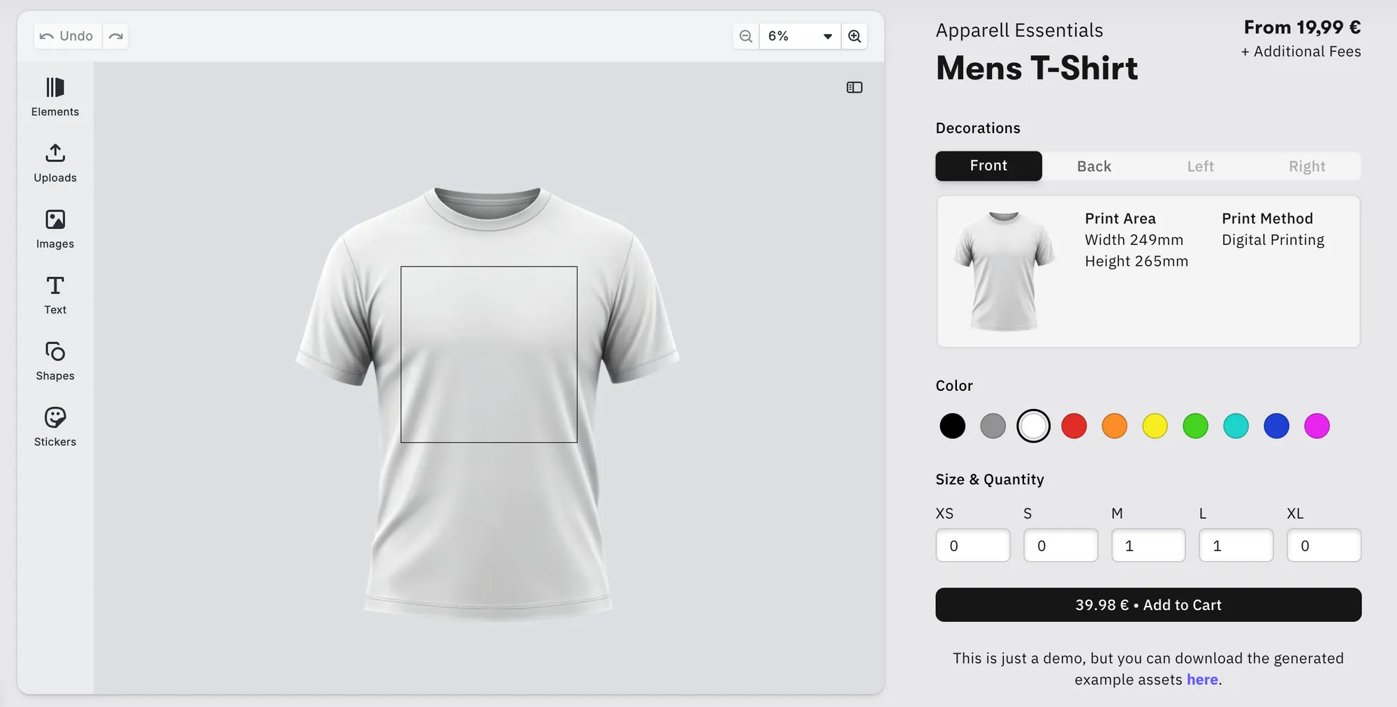 IMG.LY Apparel Editor Demo