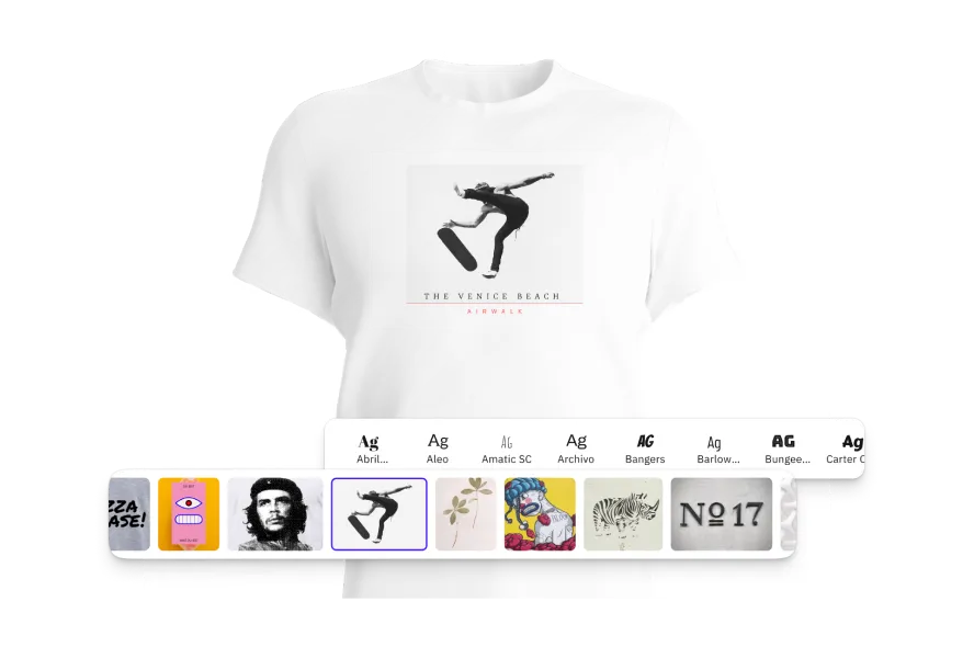 Apparel designer illustration