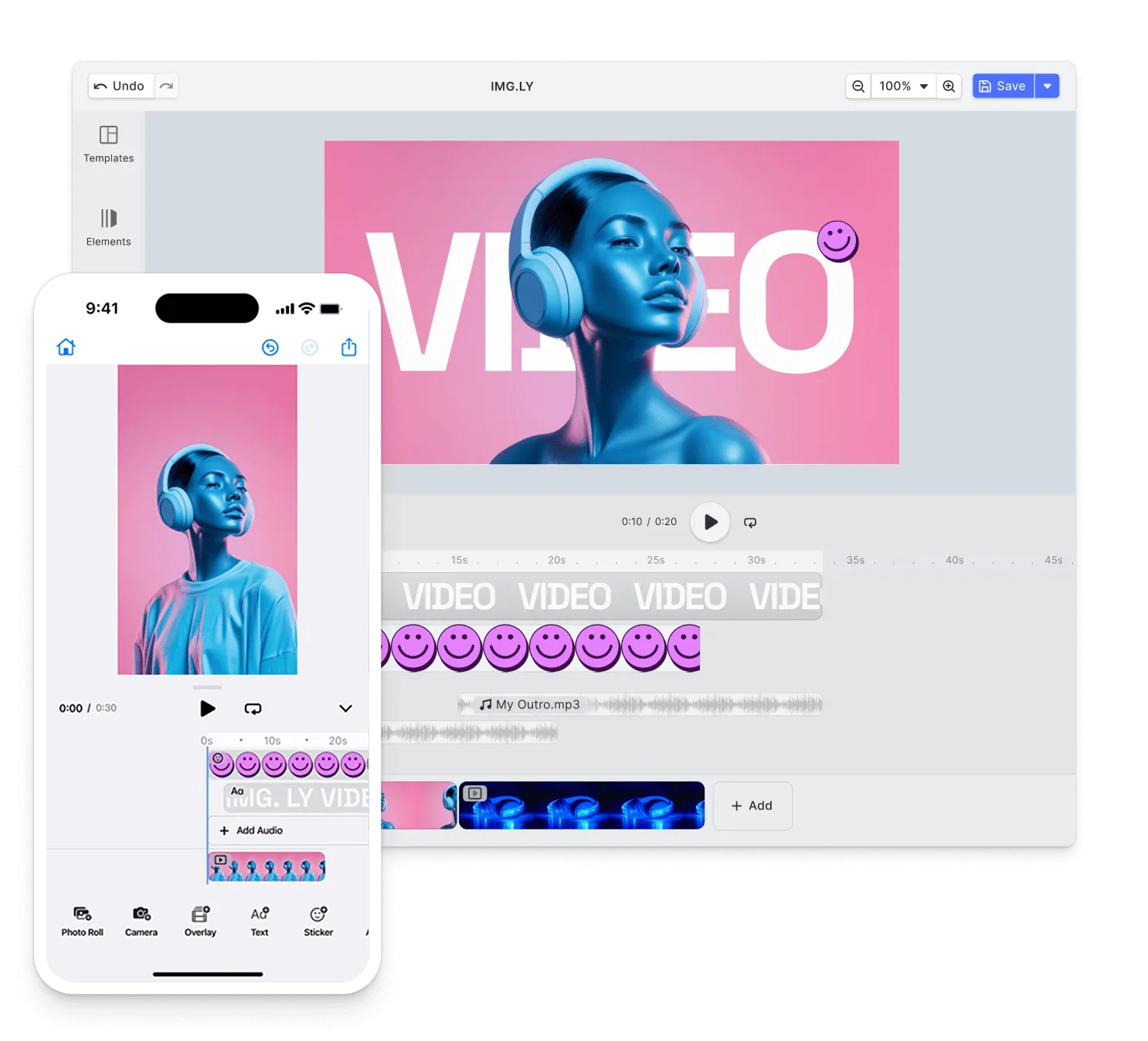 IMG.LY Creative Editor SDK compared against Banuba