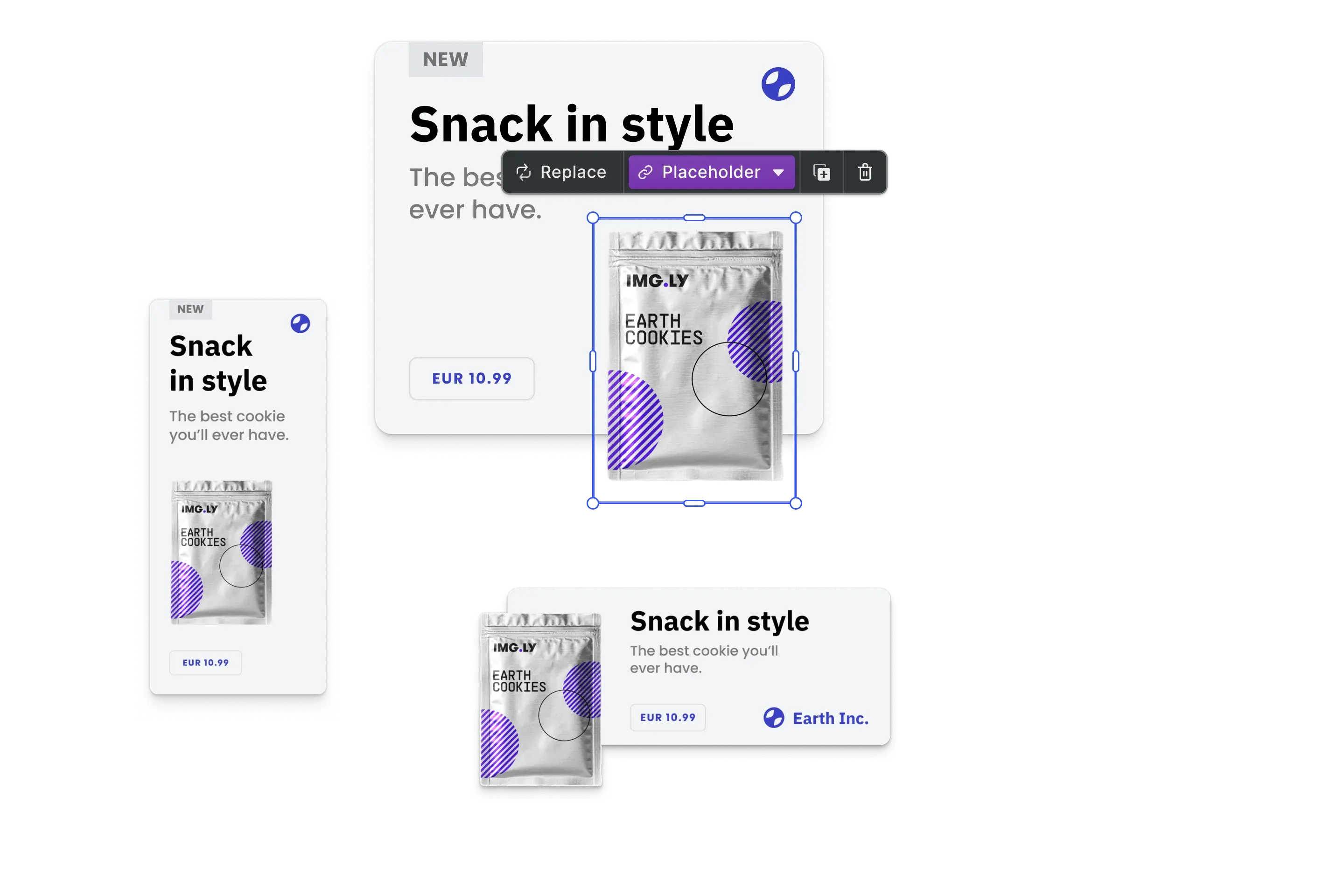 Brand and agency campaign creation in CE.SDK