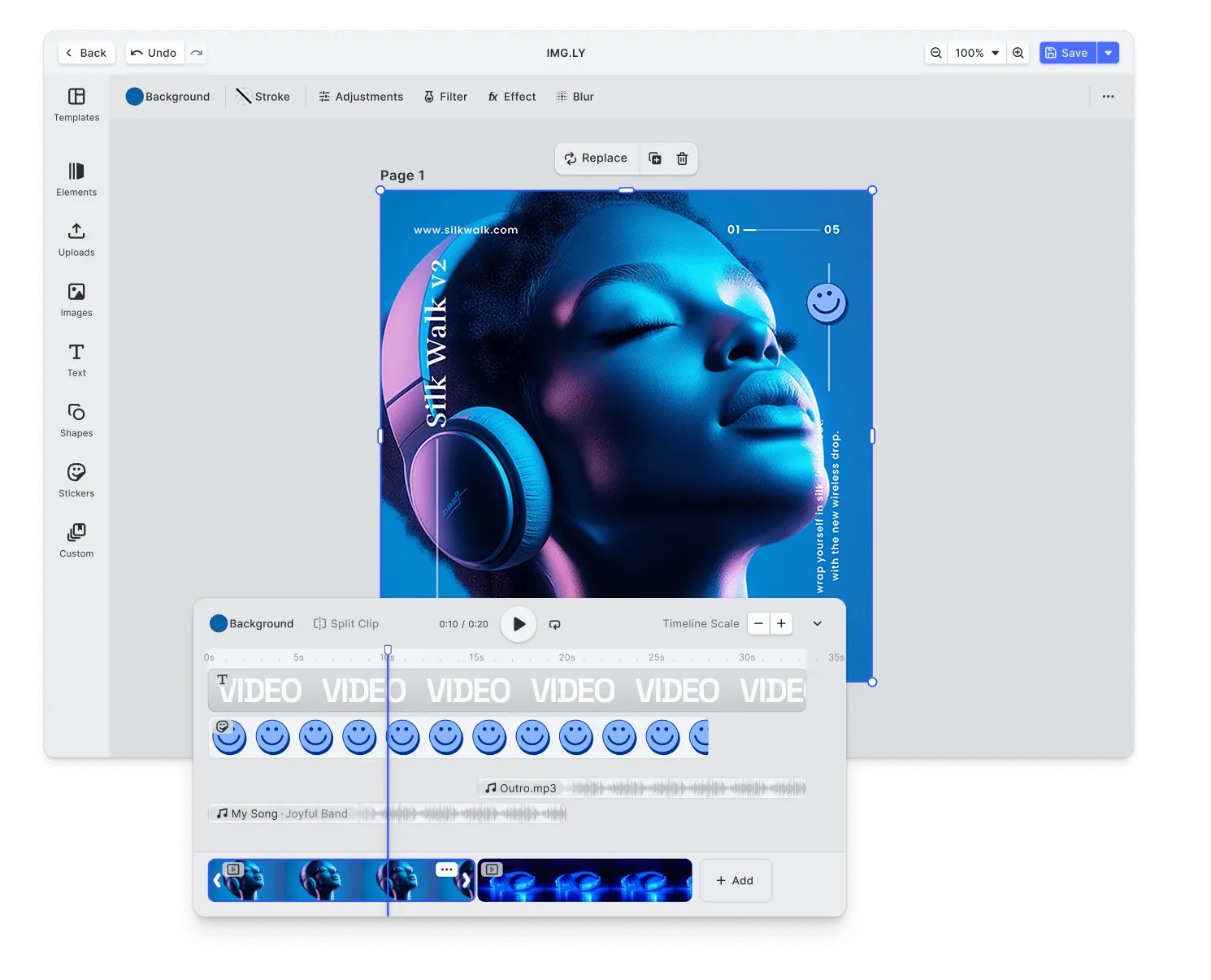 IMG.LY Creative Editor SDK compared against Canva Connect API