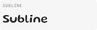 Subline text style