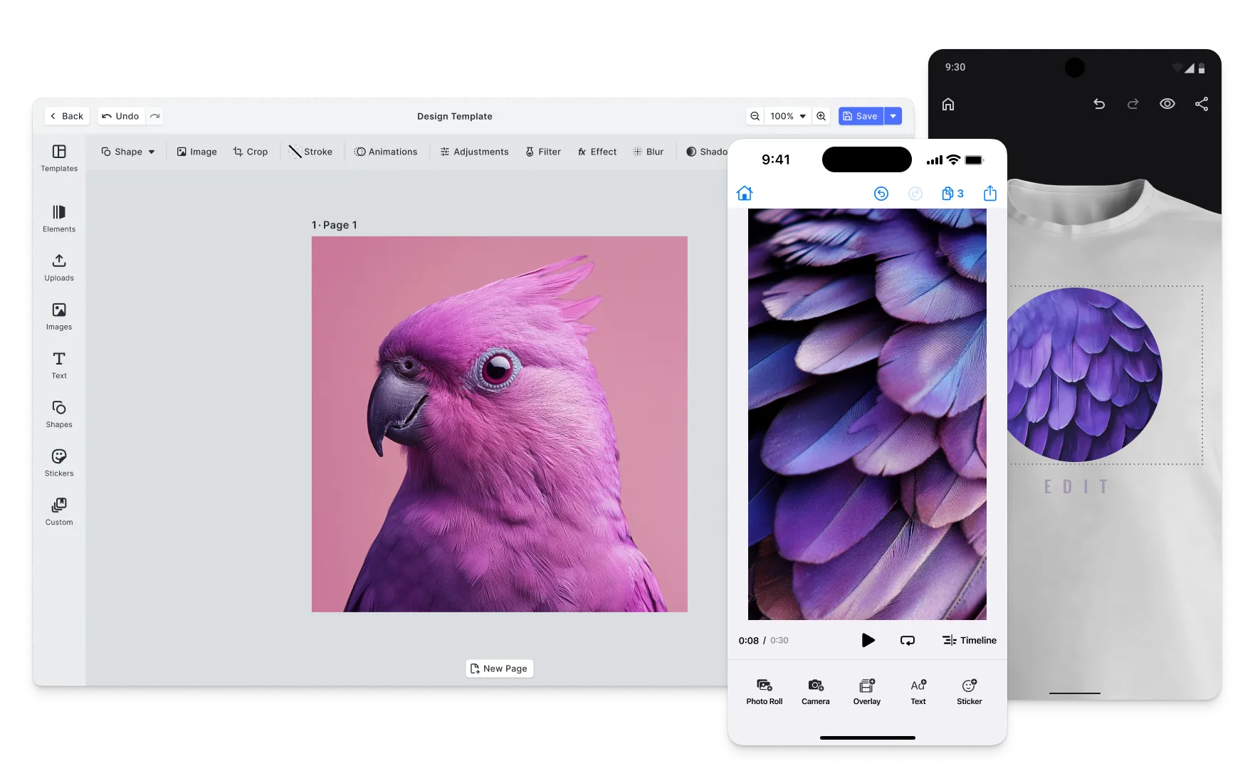 Start with out-of-a-box UIs or fully customize features, plugins, and look.