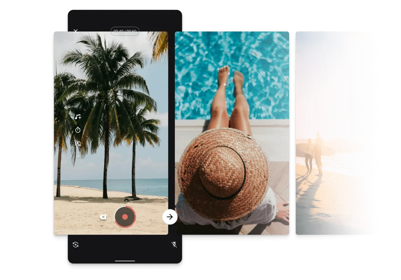 Customizable camera UI for video recording