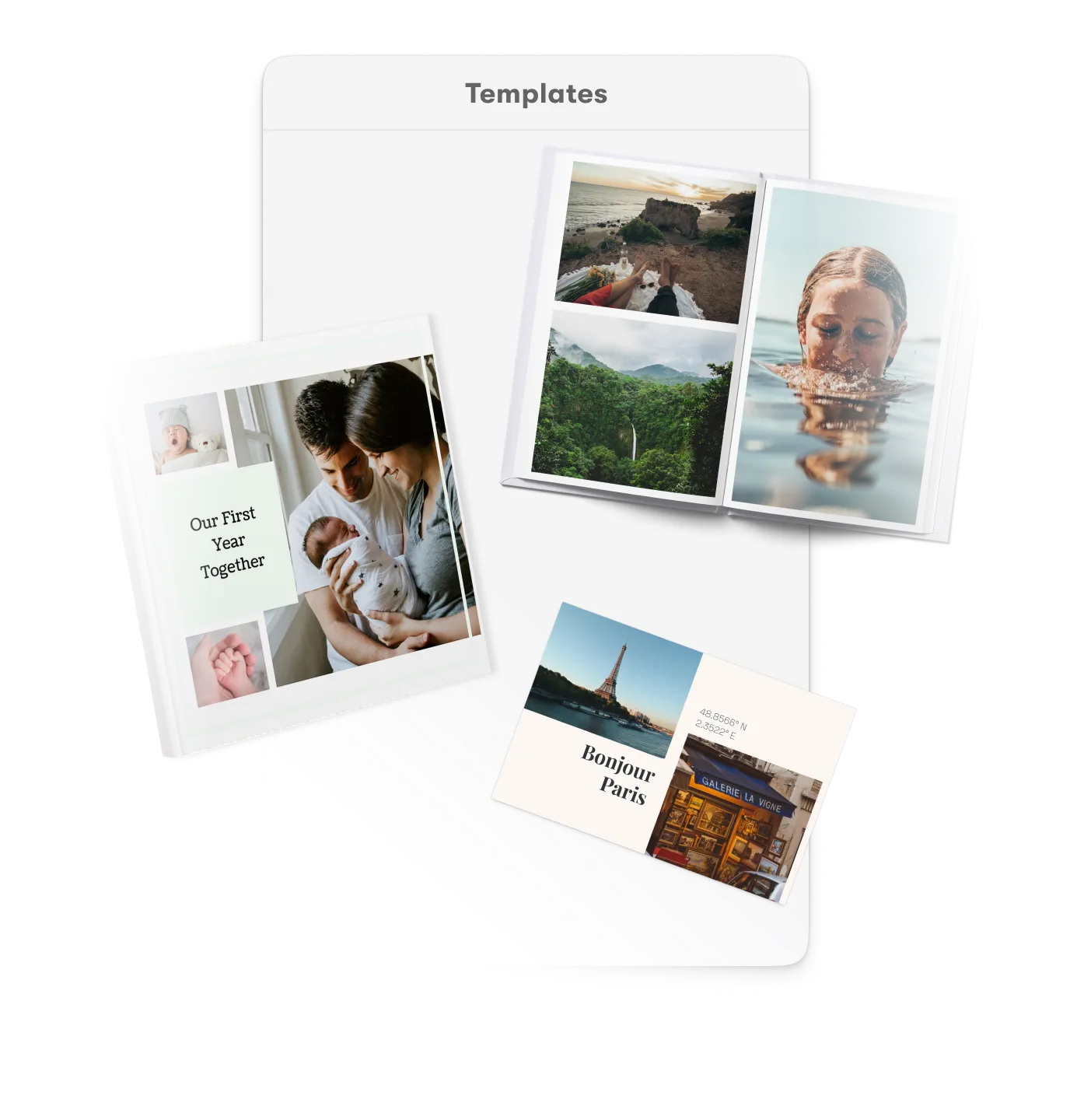 Smart templates with locked structural regions and editable placeholders