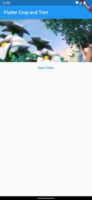 You can now play your cropped and trimmed video!