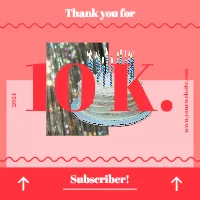 Follower Milestone Celebration