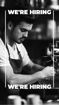 Hiring Modern Café Story
