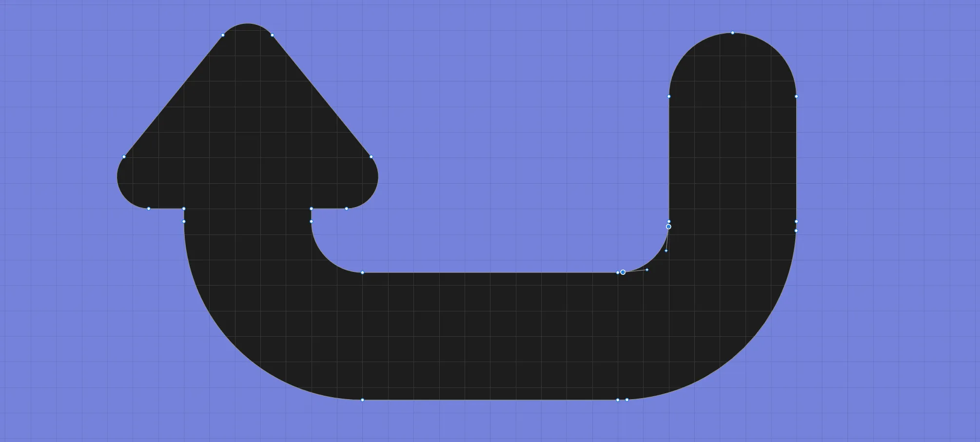 For simple bezier curves, Figma sometimes still adds extra nodes that need cleaning up.