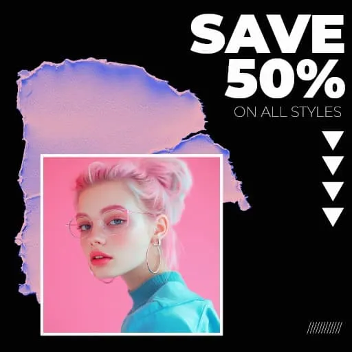 Neon Fashion Sale