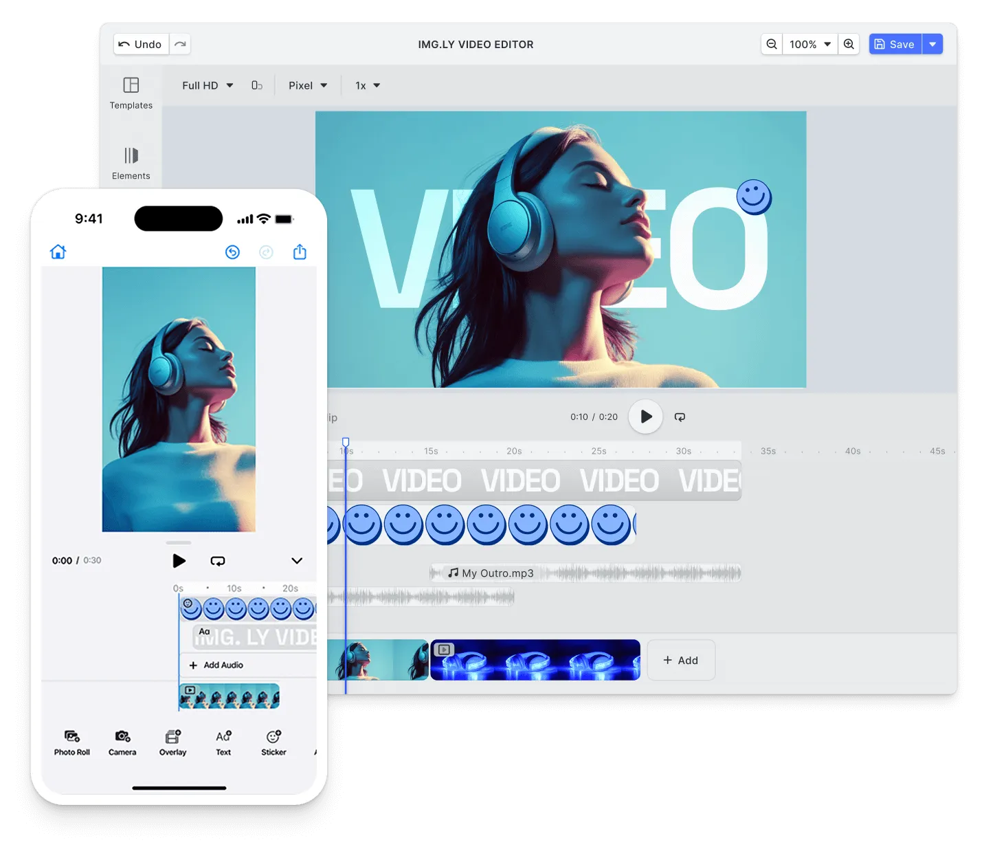 IMG.LY Creative Editor SDK compared against Shotstack