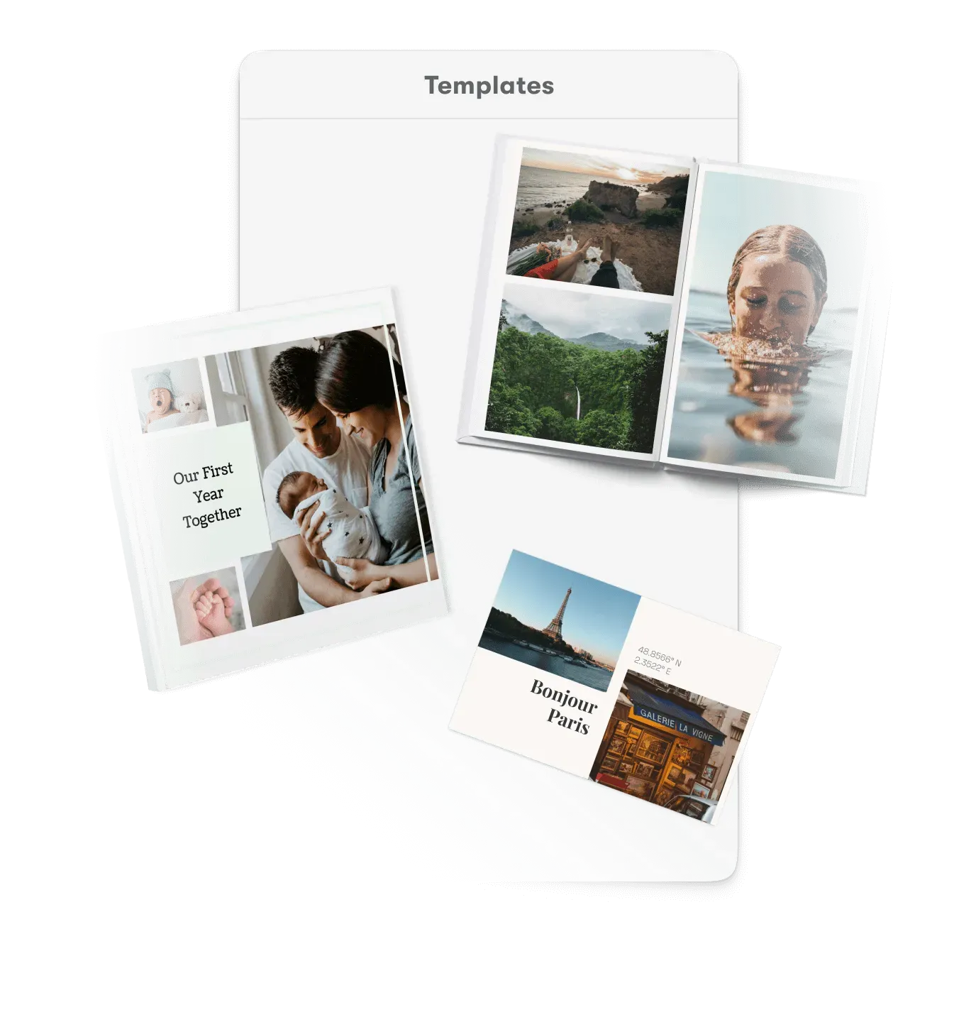 Print template with locked brand layouts, defined editable zones, and configurable placeholders