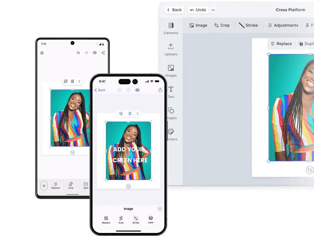 Fully customizable UI