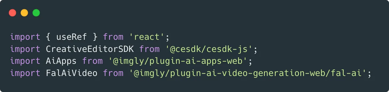 Try out Veo 3.1's magic in CE.SDK.
