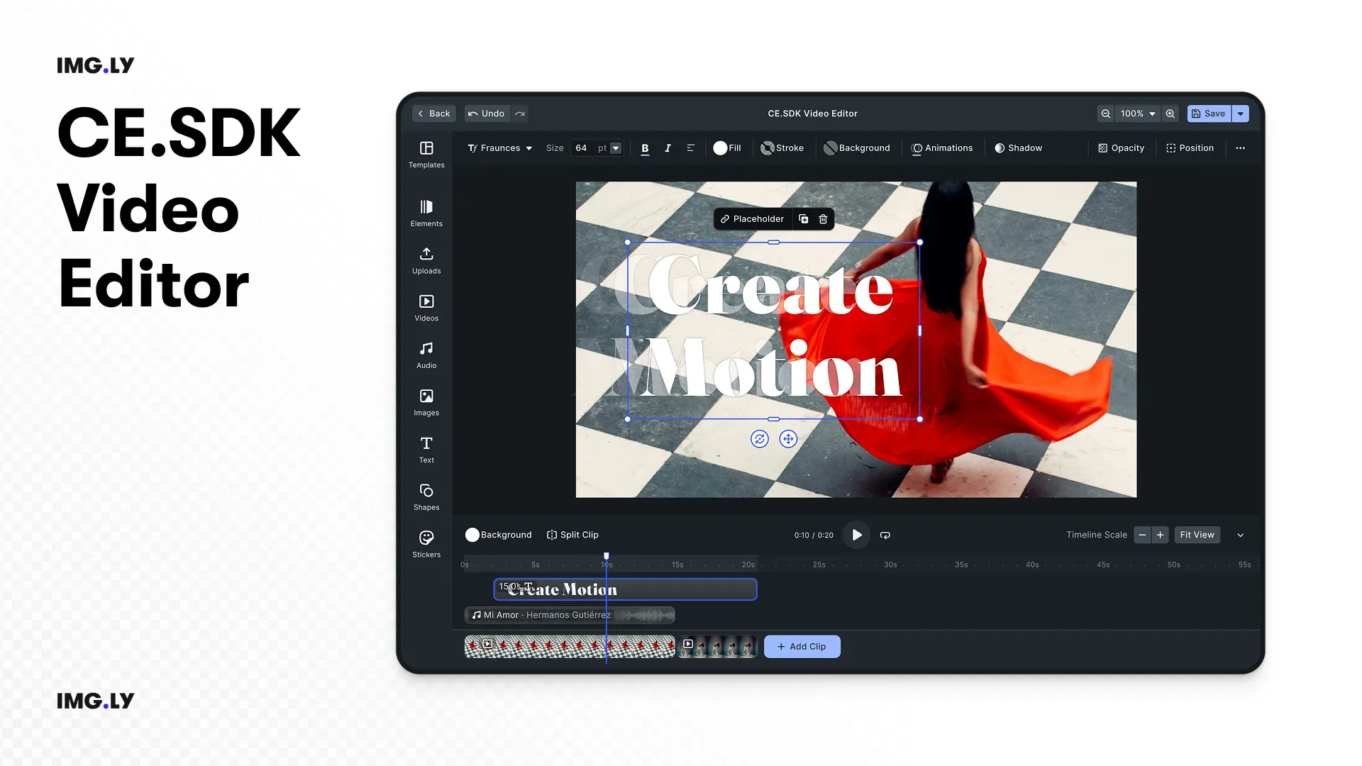 Video Editing with CE.SDK webinar cover.