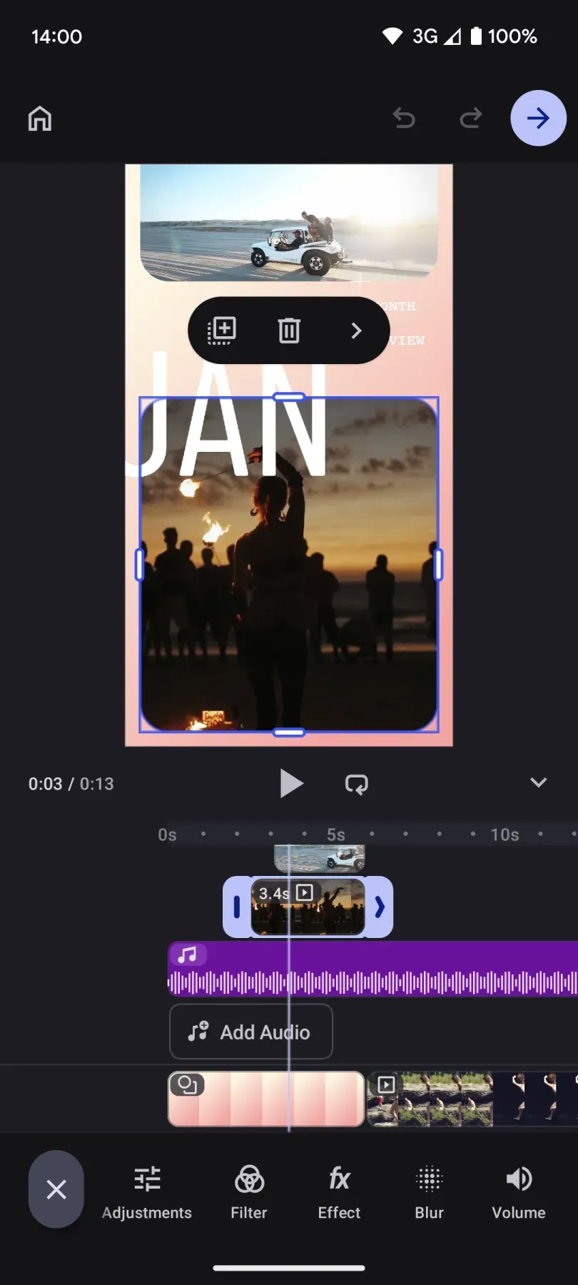 Android app screenshot