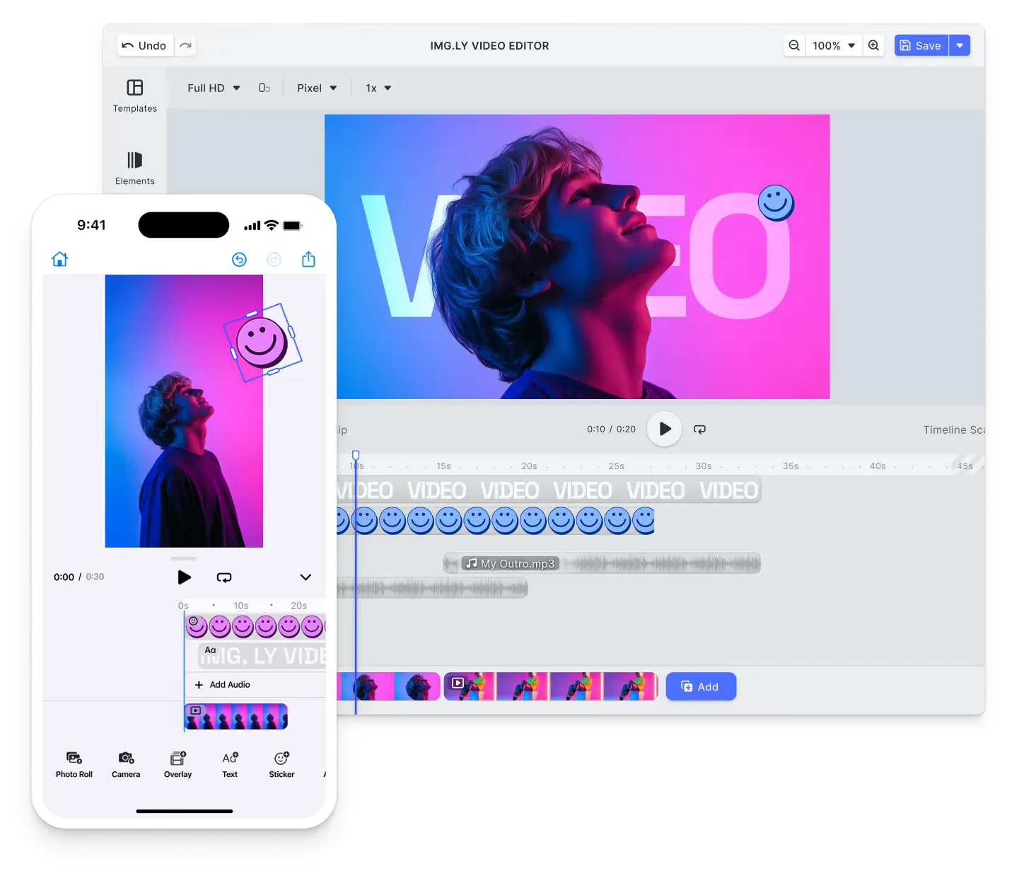 IMG.LY Creative Editor SDK compared against BytePlus Video Editor